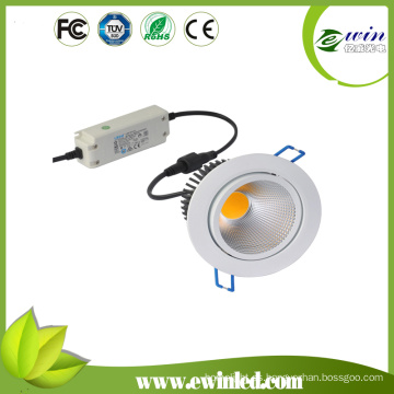 Empotrable LED COB Downlight con CE / RoHS aprobado